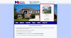 Desktop Screenshot of morrowrealtors.com